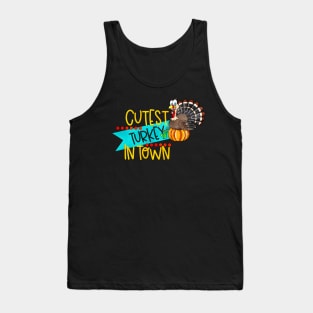 Cutest turkey in town Tank Top